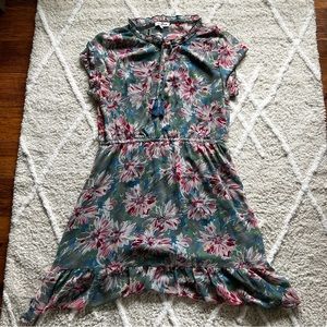 Floral Teal Seafoam Dress Perfectly Priscilla 1XL